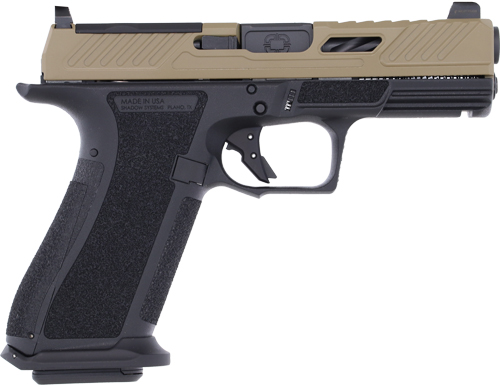 810120316406 Shadow Systems Xr920 Elite 9mm - Optic Cut Unthreaded Coyote/bl