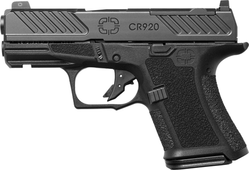 810013437324 Shadow Systems Cr920 Combat - 9mm Optic Cut Fluted/black Bbl