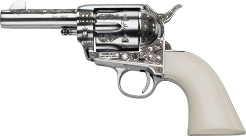 E.m.f. General Patton .45lc - 4.75" Ss Engraved Ivory