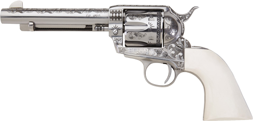 E.m.f. General Patton .45lc - 5.50" Ss Engraved Ivory
